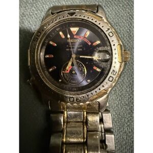 Seiko 7N28-6039 Sports 150 Quartz Chronograph Alarm Watch‎ Parts Repair